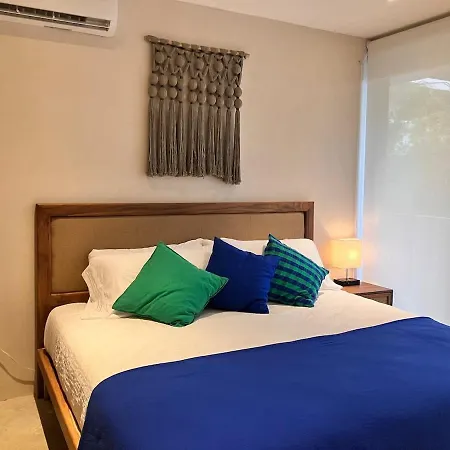 Near Beach New Ximbal Tulum 4 Guest Pool Fast Wifi