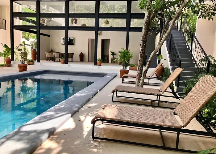 Near Ximbal 6 Guest Pool Gym Wi-fi Apartment
