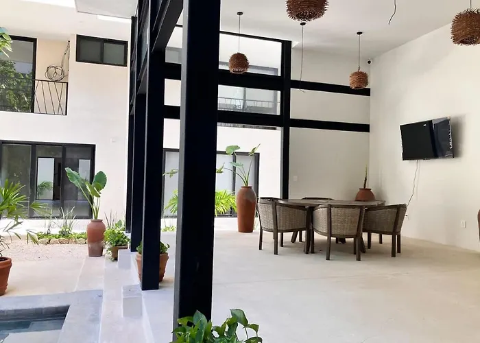 Apartment Near Ximbal 6 Guest Pool Gym Wi-fi Tulum