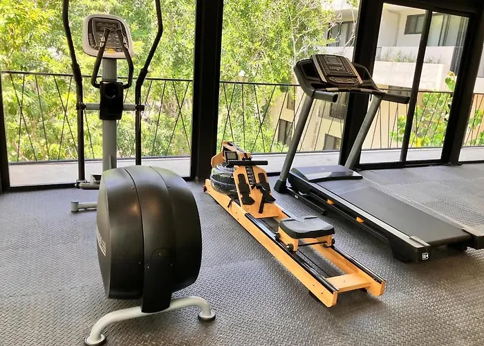 Near Ximbal 6 Guest Pool Gym Wi-fi * Tulum