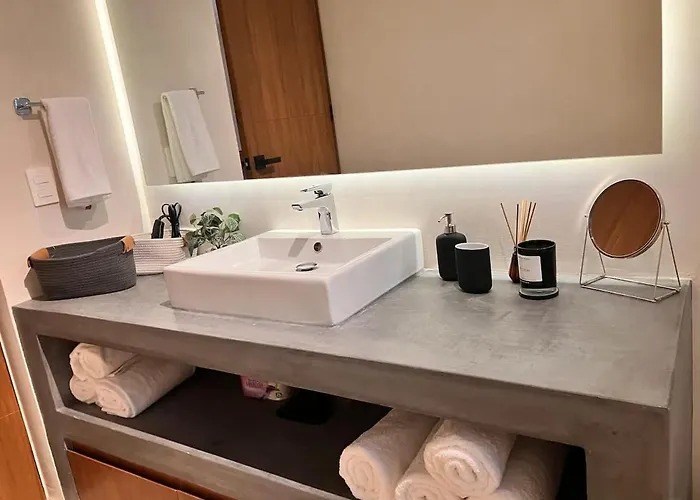 Apartment Near Ximbal 6 Guest Pool Gym Wi-fi Tulum